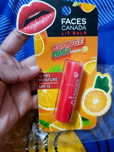 Faces Canada Lipbalm Orange Mint Vitc