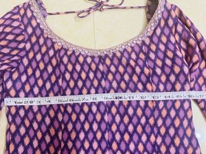 👉🏻PRICE DROPPED↘️ 💕Purple Anarkali💕
