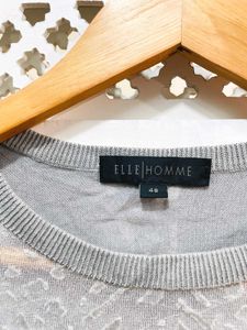 Imported Grey Sheer Top B