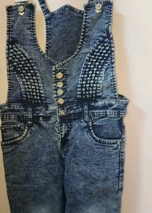 Newly Condition Denim Jumpsuit. Gud Quality