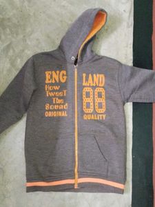 Boy's brown England Hoodie