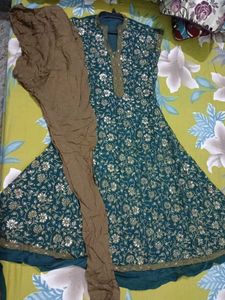 Ethnic Anarkali Kurti And Churidar