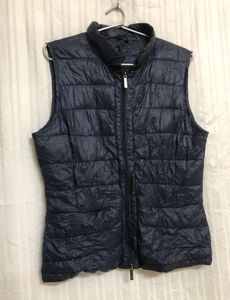 Oltre Blue Lightweight Puffer Jacket