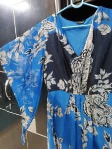 2 Combo Tie-Dye &amp; Floral Maxi Dress