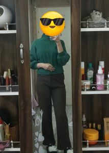 Brown korean trousers
