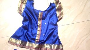 Blue Traditional Top