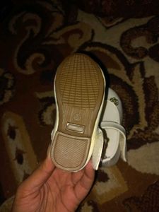 White Sandals For Baby Girl