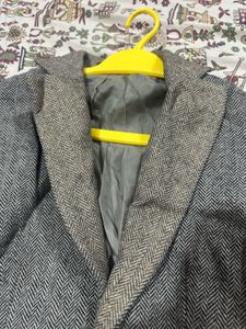 Gray Tweed Blazer