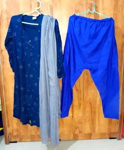 Cotton 3 Piece Suit Set