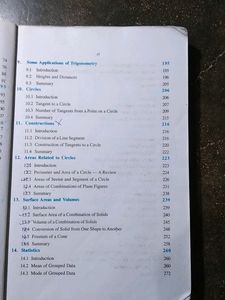 Class 10 Mathematics Or Math Book