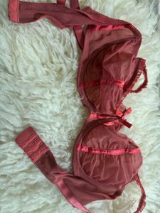 Lace Net Bra