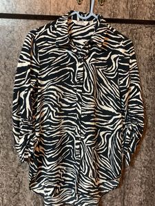 Zebra Print Dorothy Perkins Blouse