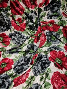 crape Print Fabric