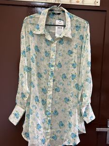 Shein Floral Print Top