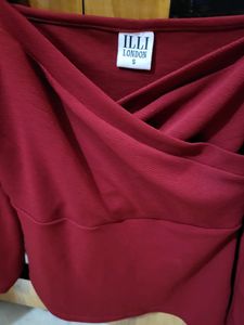 Sexy Maroon Top