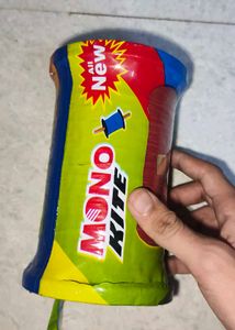 Red Mono Kite , Manjha, Manja, Plastic