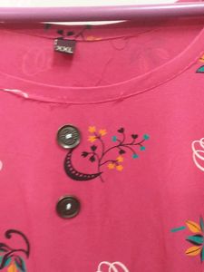 Kurti It&#39;s Mention Xxl Cotton Reyon Kurti