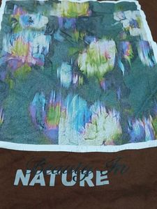Brown &#39;Nature&#39; Graphic Tee