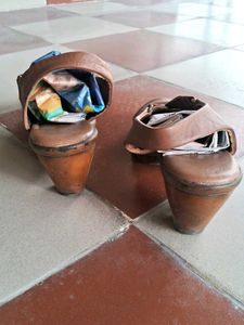 Brown Strappy Sandals