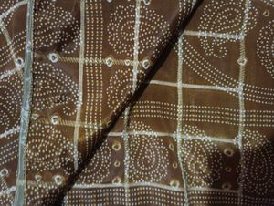 Vintage Brown Saree