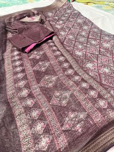 chandari cotten sari