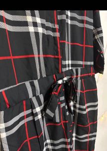 Checkered jumpsuit