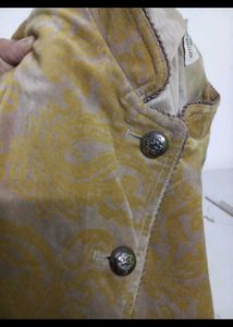 Crocodile Velvet Suede Type Jacket