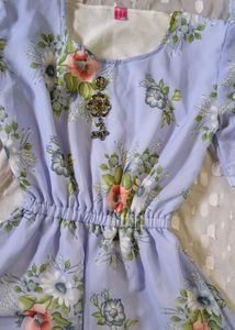Pretty Lavender Colour Dress