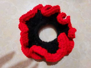 Crochet Hair Scrunchies - Set of 3