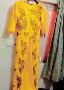Elegant Yellow Kurta