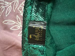Oversize Green Mini Dress