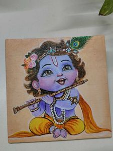 Krishna Acrylic Painting