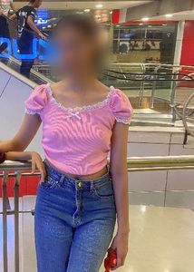 red hot crop top + pink korean to