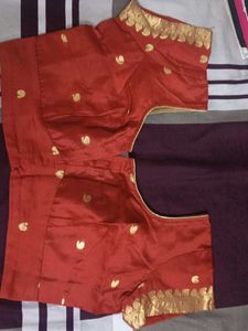 Red &amp; Green Sari