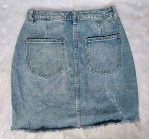 Denim Mini Skirt