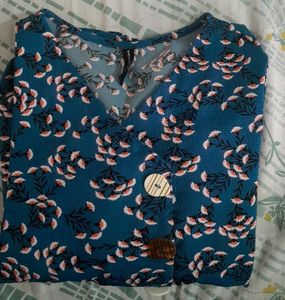 Floral Print Casual Dress