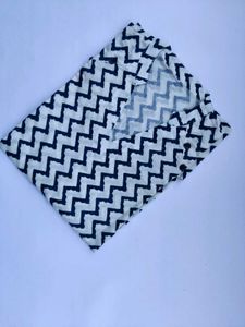 Blue Striped Shirt Kurti