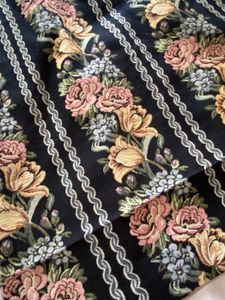 Floral Embroidered Knee length Skirt