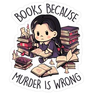Dark Novel Theme Stickers