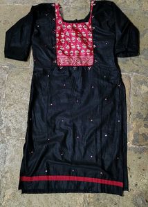 Elegant Black Kurta