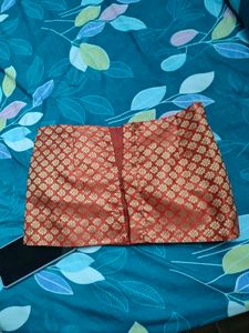 Floral Brocade Blouse Piece