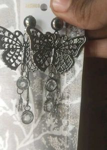 Butterfly Drop Earrings