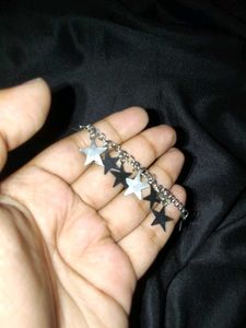 Star Beauty Charm Sliver Stylish Fancy Bracelet