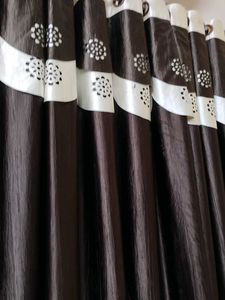 Elegant Brown Curtains 9ft above and number of cur