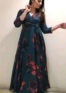 Floral Print Maxi Dress