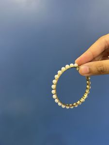 Pearl Hoop Earrings
