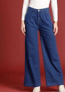 Brand New Flared Blue Jeans For Women