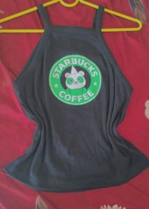 Starbucks Panda Tank Top