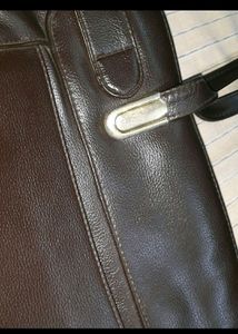 OFFER FOR NOW Pure Brown Leather Handbag