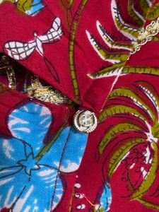 Kids Rayon Kurti Sharara Set(8-10)till Fri